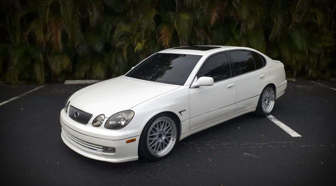 SOLD – Super Clean Crystal White Pearl Sport Design + Twin Turbo