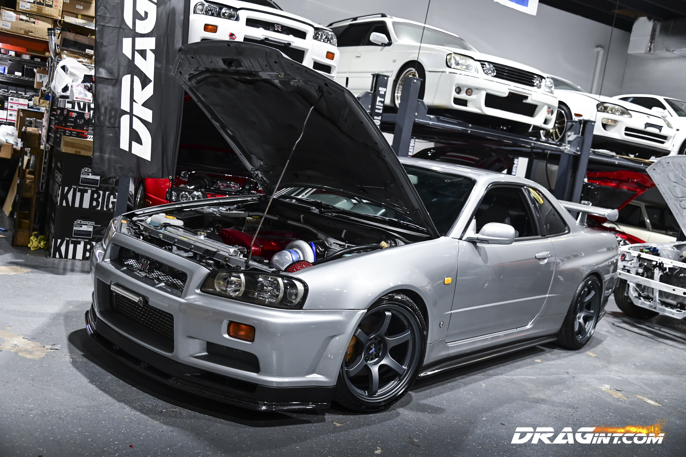 SOLD – R34 GTR Tuner Style with Cams and Big Single! – DRAGint.com